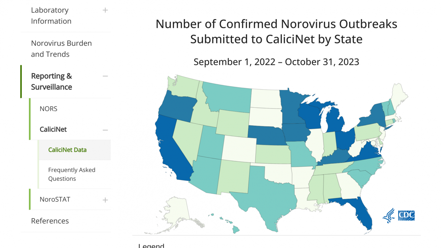 Norovirus 2024 Outbreak Map Today Jany Roanne